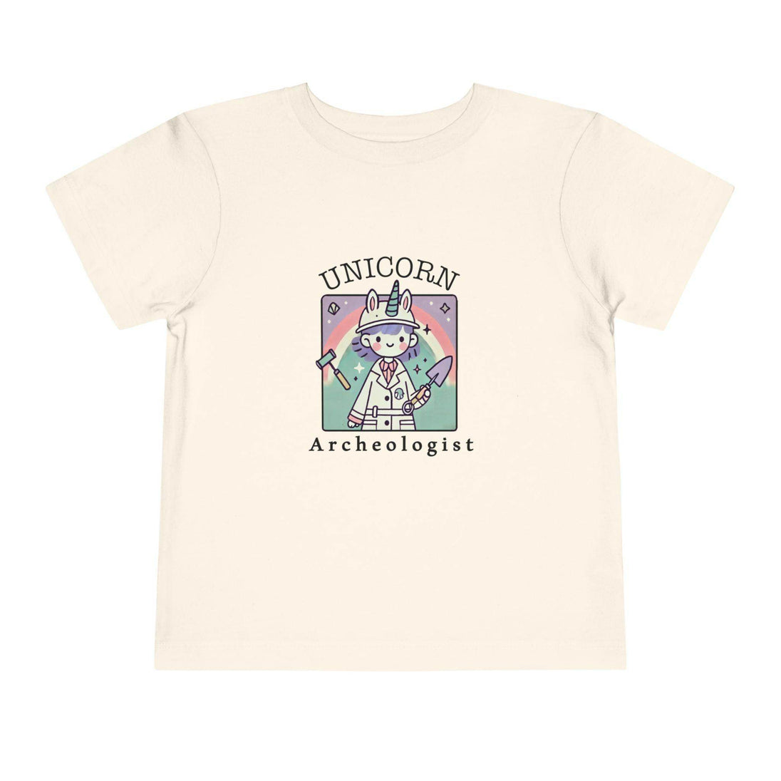 Unicorn Archeologist - Toddler Short Sleeve - Brightsee