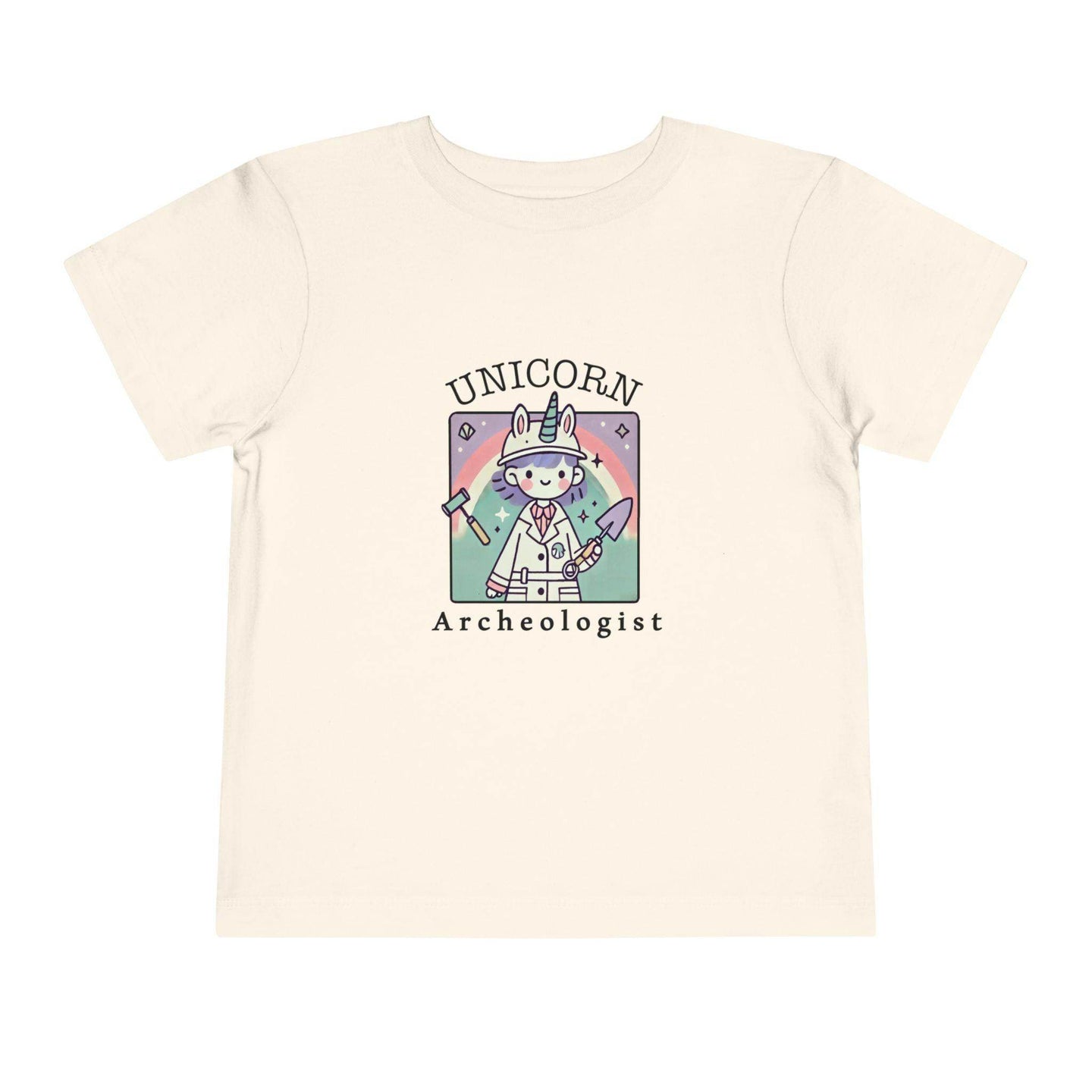 Unicorn Archeologist - Toddler Short Sleeve - Brightsee