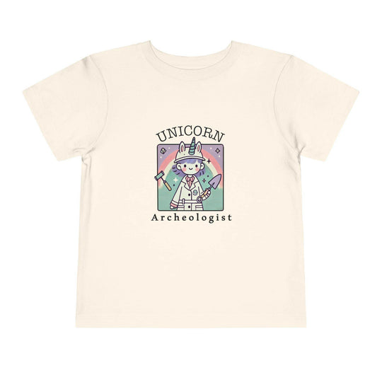 Unicorn Archeologist - Toddler Short Sleeve - Brightsee