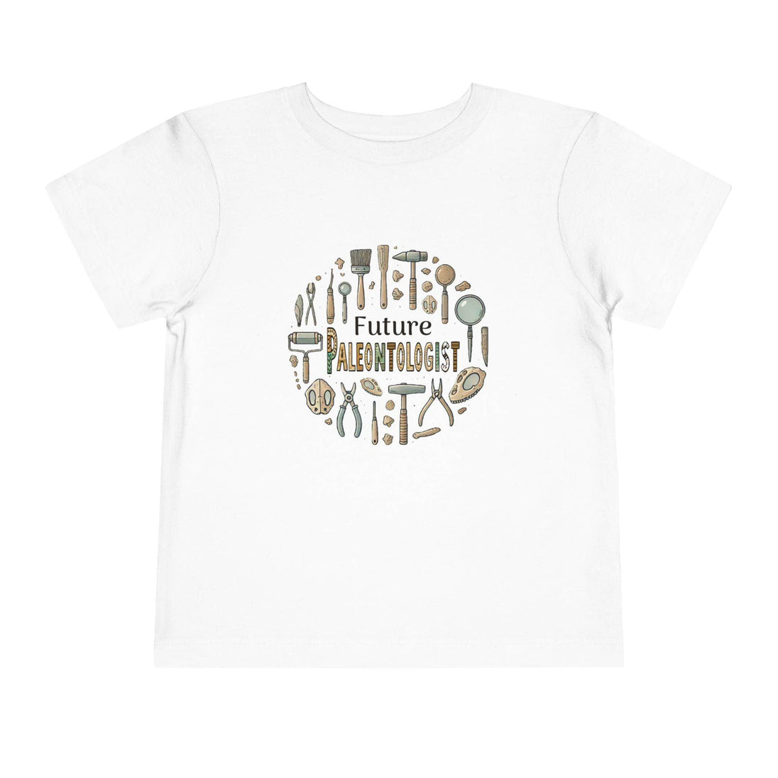 Future Paleontologist Circle - Toddler Short Sleeve - Brightsee