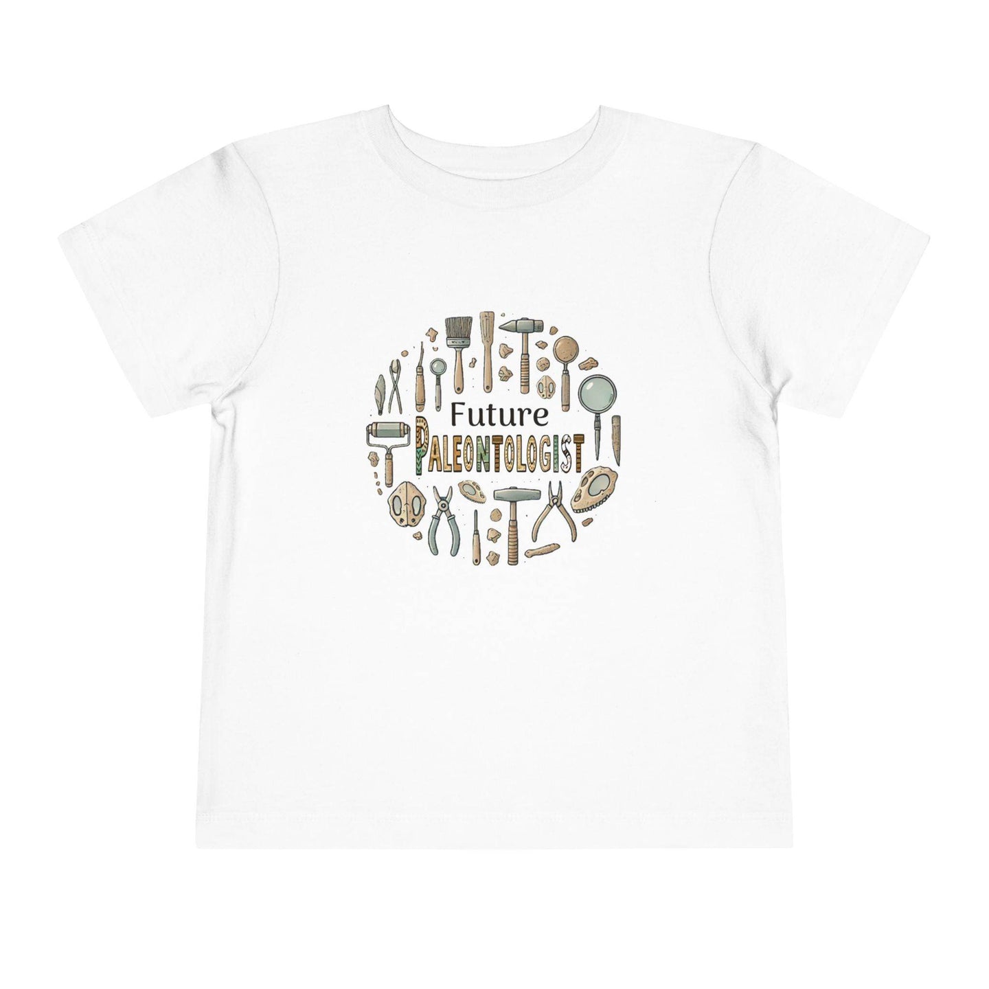Future Paleontologist Circle - Toddler Short Sleeve - Brightsee