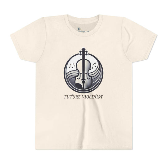 Future Violinist - Youth Short Sleeve - Brightsee