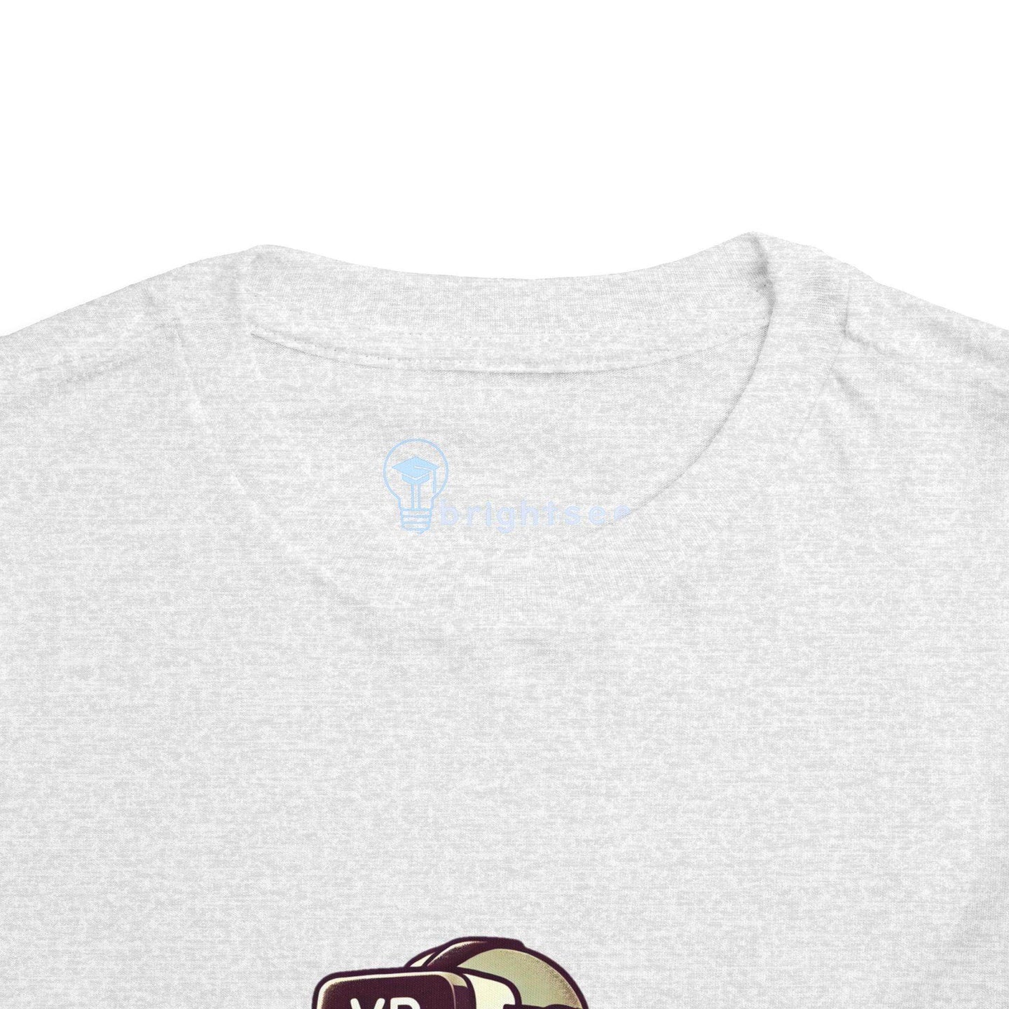 VR Dinosaur - Toddler Short Sleeve Tee - Brightsee
