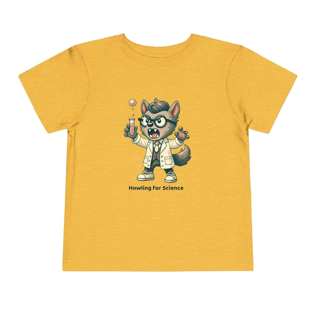 Howling for Science - Toddler Short Sleeve - Brightsee