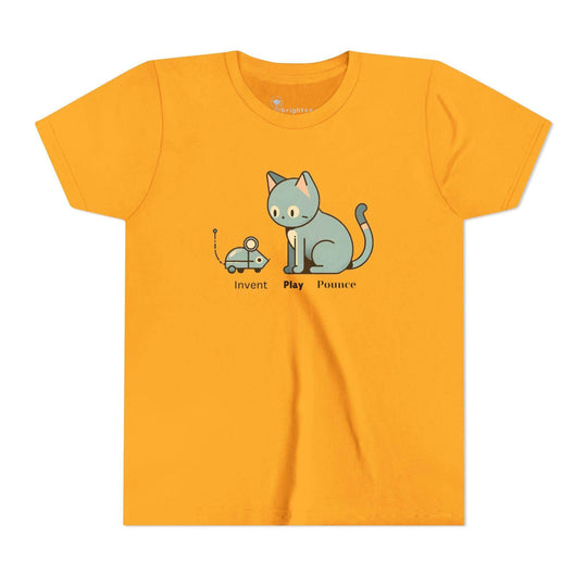 Robot Mouse and Cat - Youth Short Sleeve - Brightsee