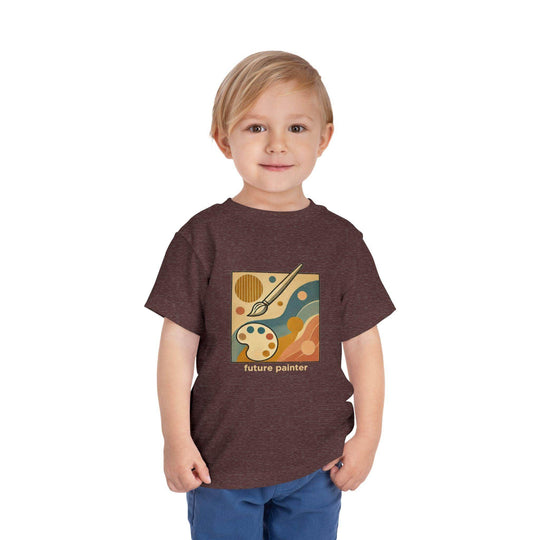 Future Artist Brushstrokes - Toddler Short Sleeve - Brightsee