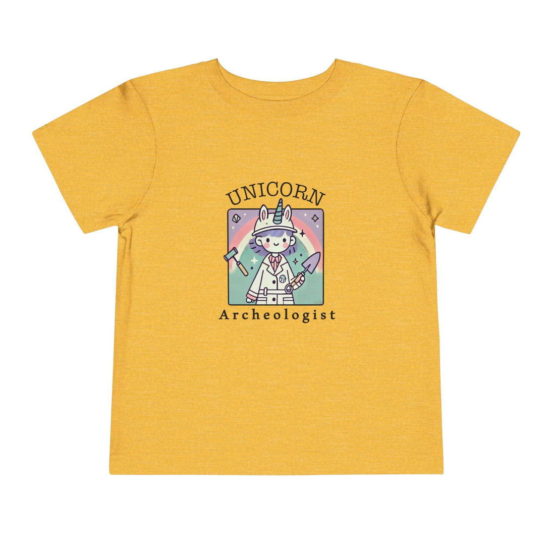 Unicorn Archeologist - Toddler Short Sleeve - Brightsee