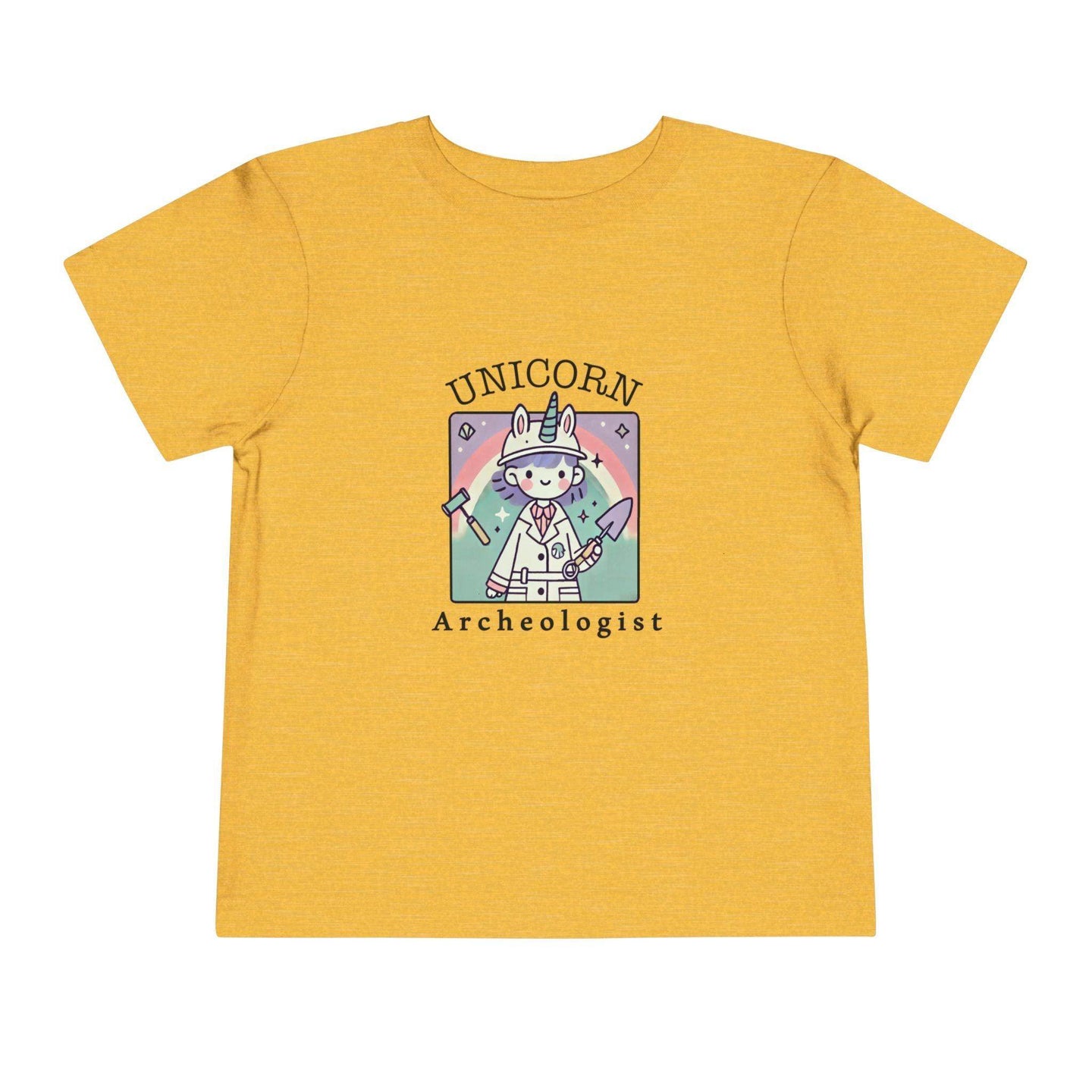 Unicorn Archeologist - Toddler Short Sleeve - Brightsee