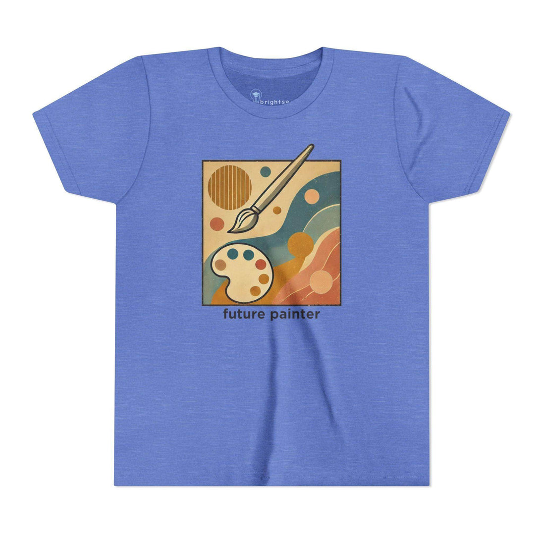Future Artist Brushstrokes - Youth Short Sleeve Tee - Brightsee
