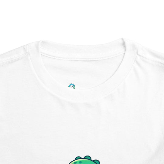 Dino Computer Scientist - Toddler Short Sleeve - Brightsee