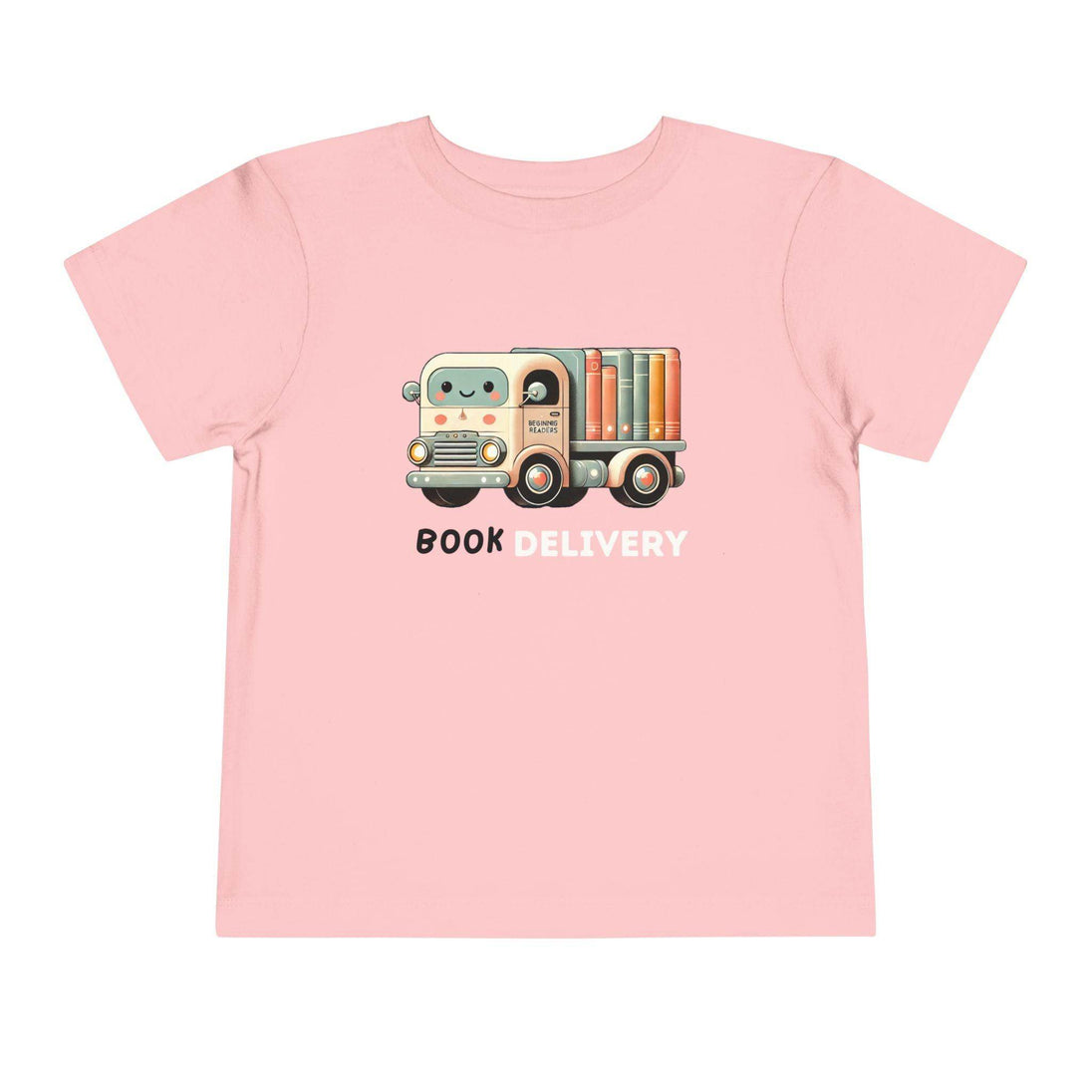 Book Delivery Truck - Toddler Short Sleeve - Brightsee