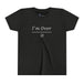 I'm Over It Fraction - Youth Short Sleeve - Brightsee