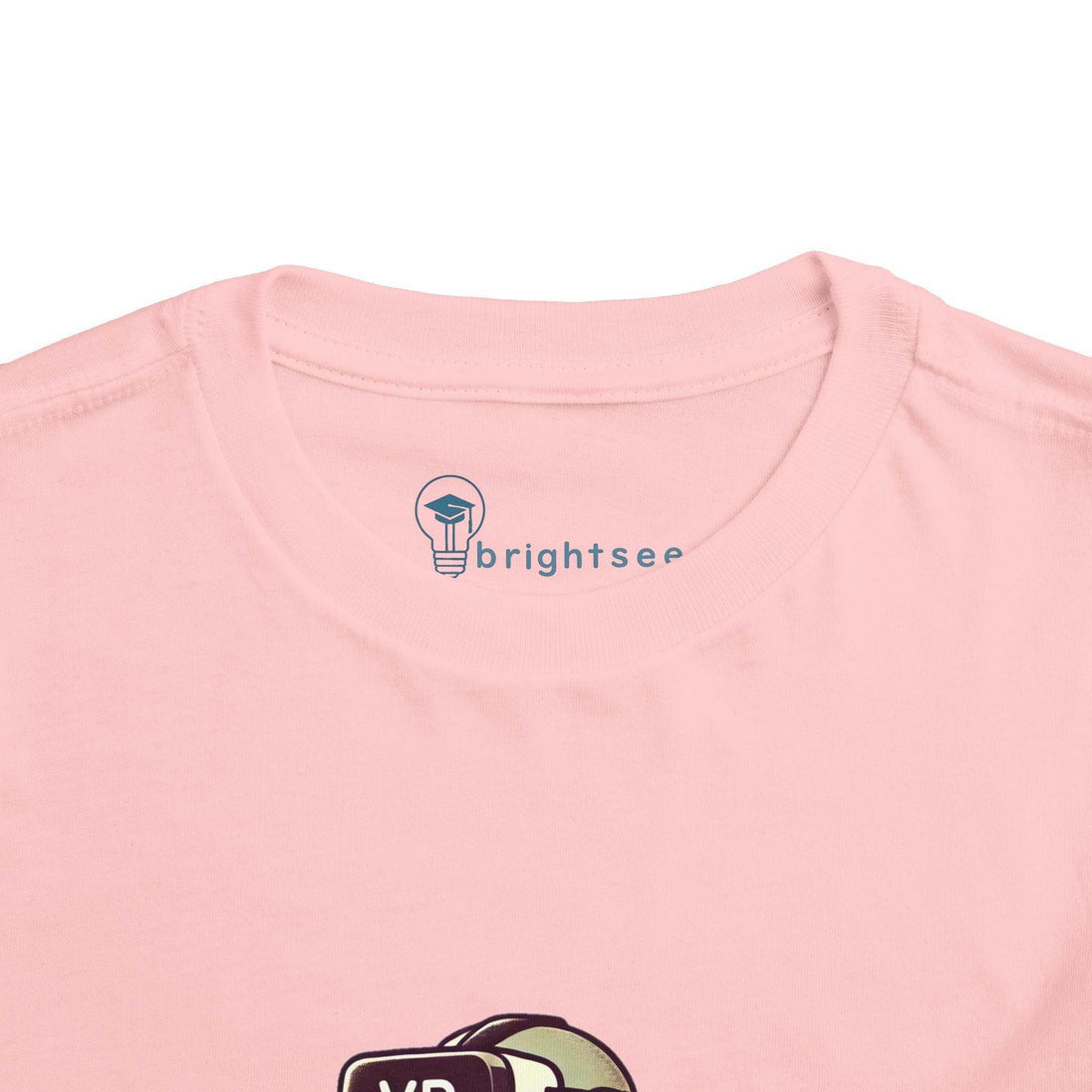 VR Dinosaur - Toddler Short Sleeve Tee - Brightsee