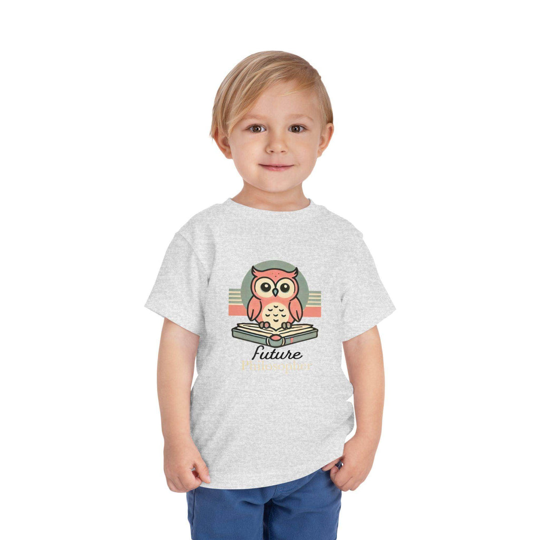 Future Philosopher Owl - Toddler Short Sleeve - Brightsee