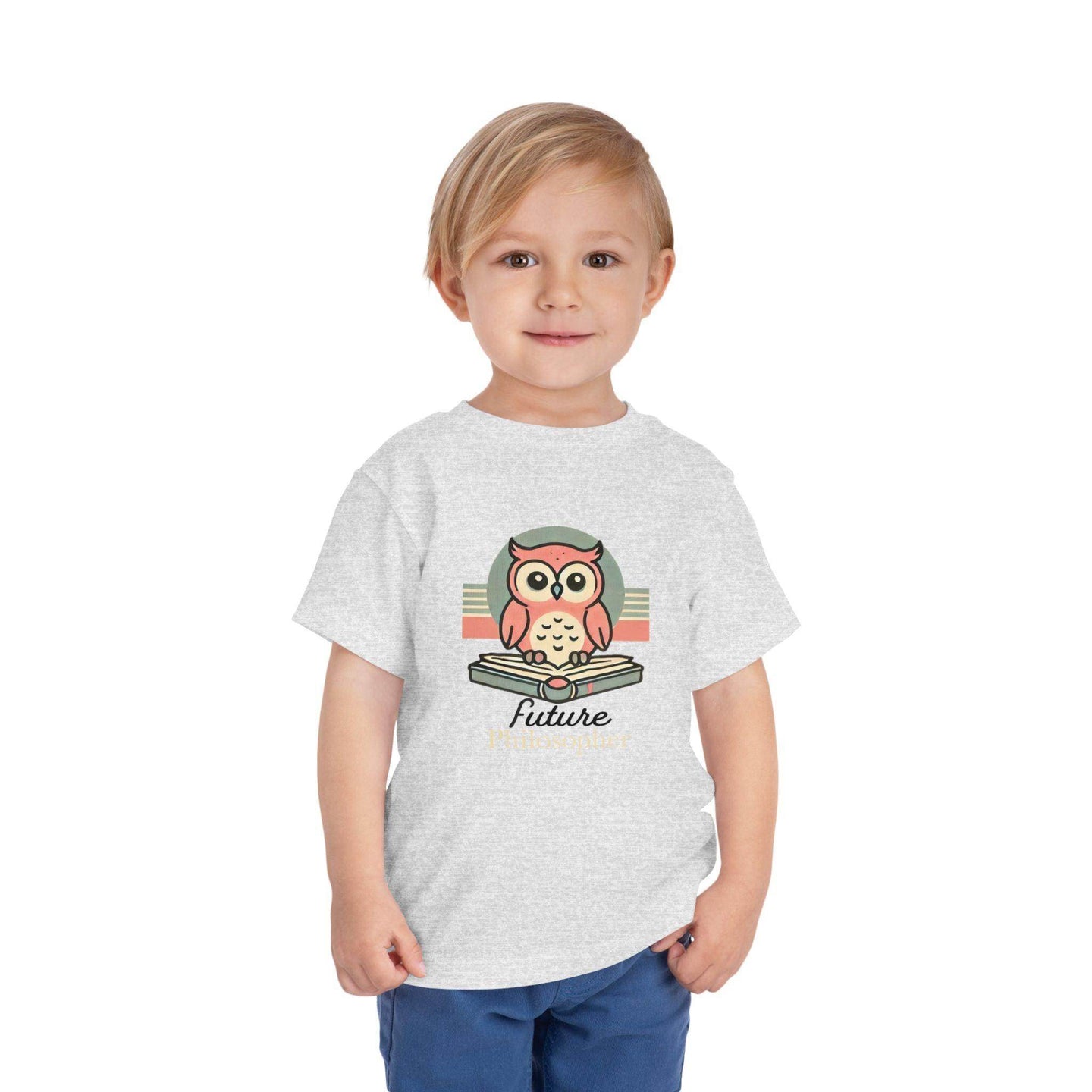 Future Philosopher Owl - Toddler Short Sleeve - Brightsee