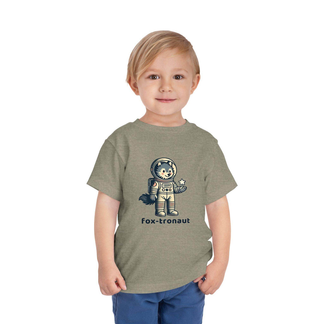 Fox-tronaut - Toddler Short Sleeve - Brightsee