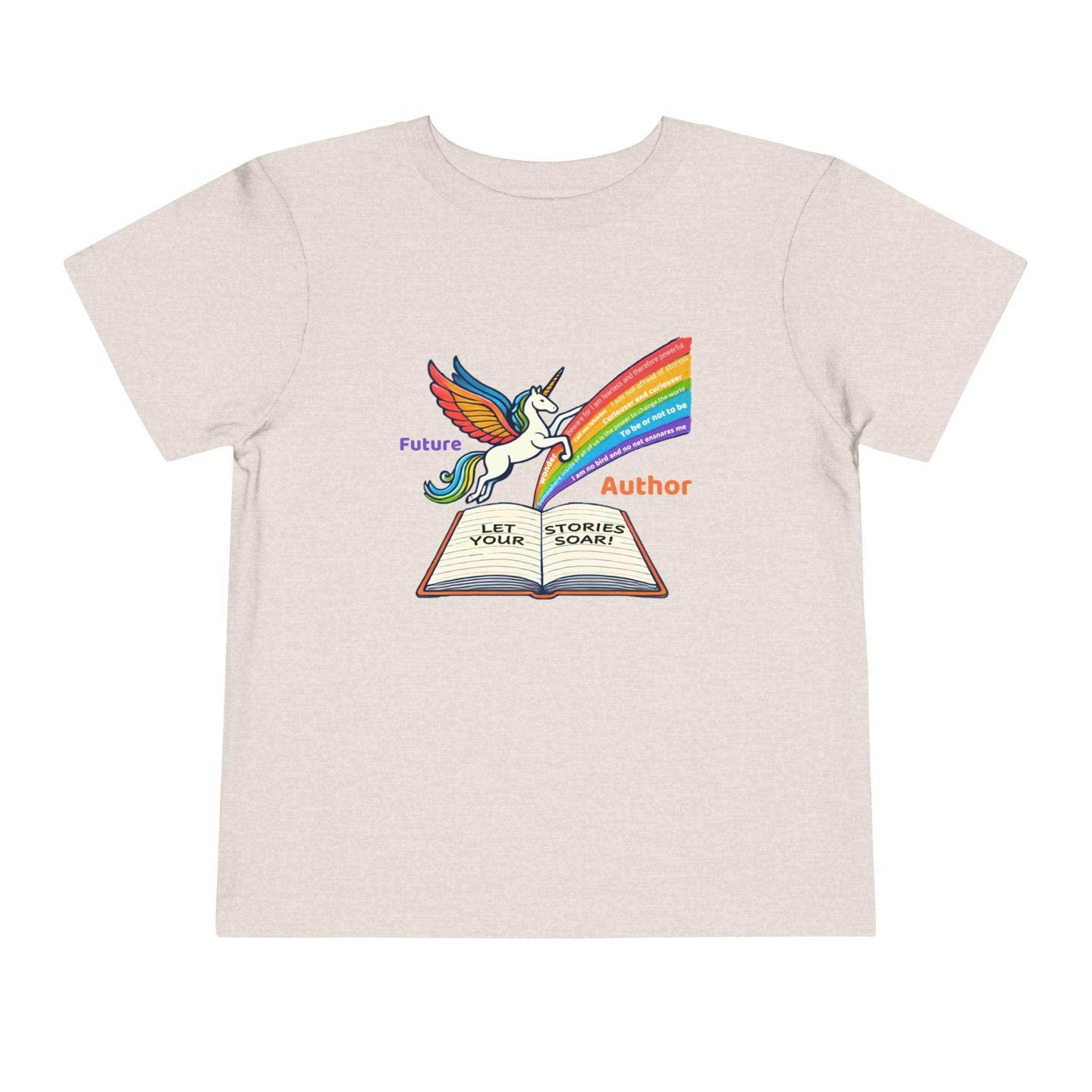 Future Author Alicorn - Toddler Short Sleeve - Brightsee