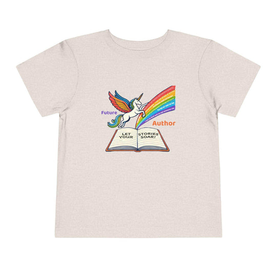 Future Author Alicorn - Toddler Short Sleeve - Brightsee