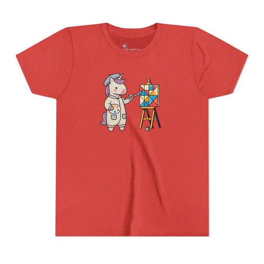 Painting Unicorn - Youth Short Sleeve - Brightsee