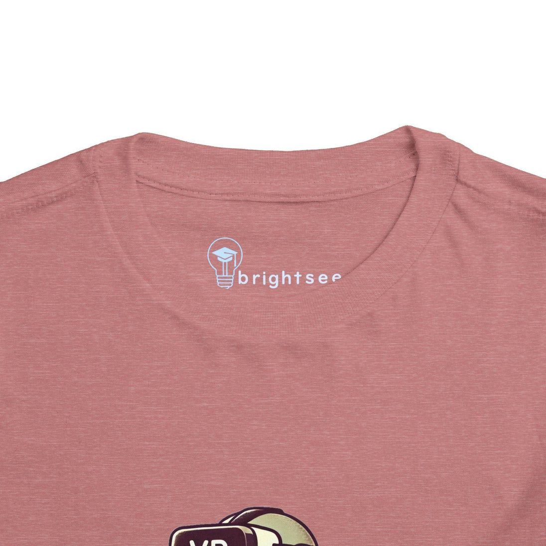 VR Dinosaur - Toddler Short Sleeve Tee - Brightsee