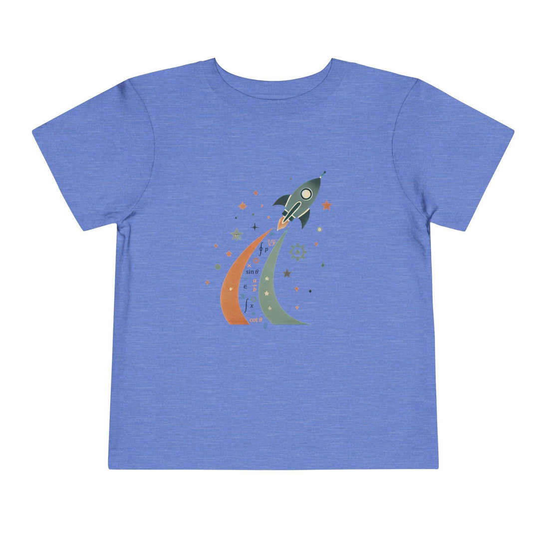 Math Spaceship - Toddler Short Sleeve - Brightsee