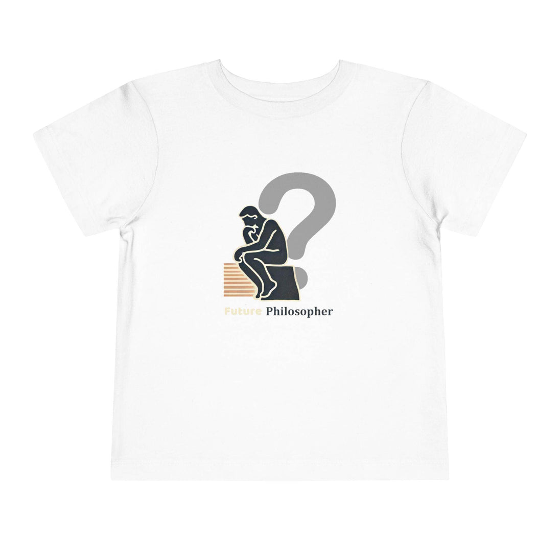 Future Philosopher Thinker - Toddler Short Sleeve - Brightsee