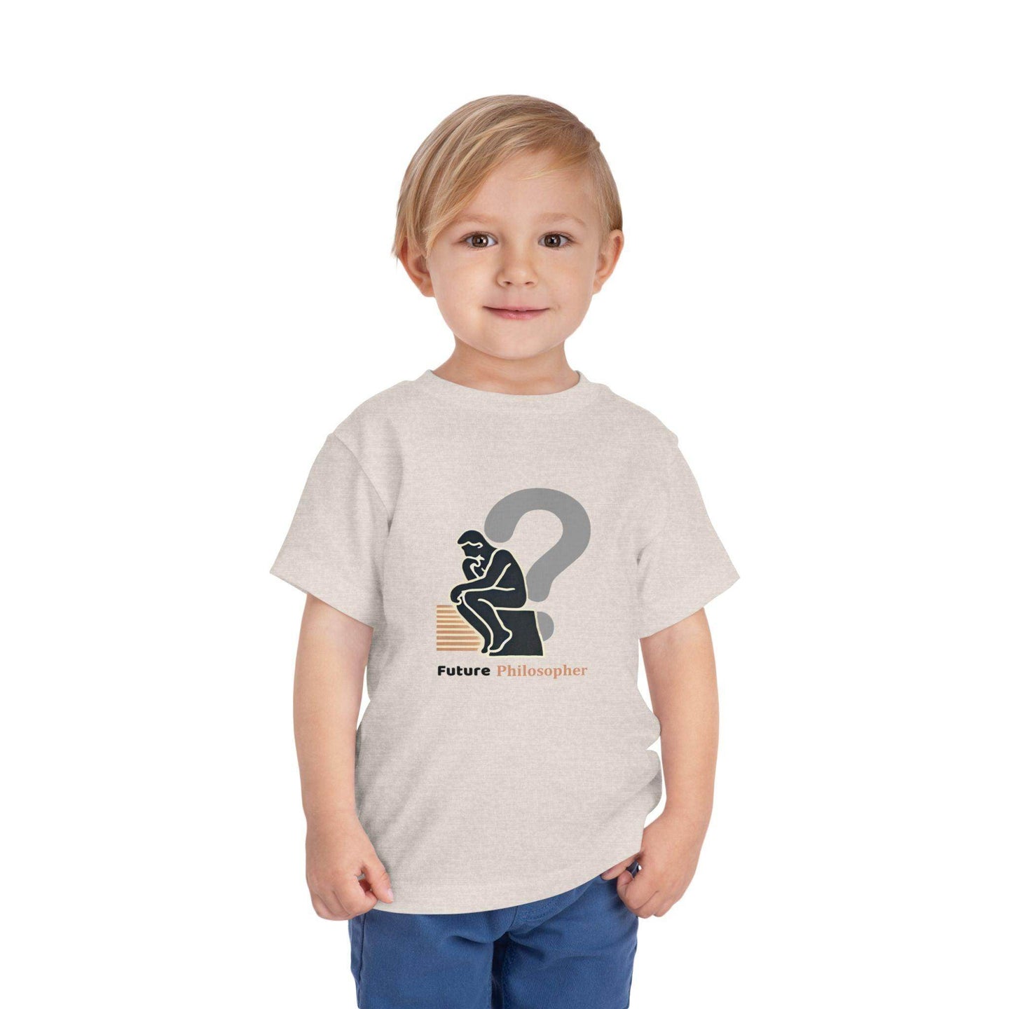 Future Philosopher Thinker - Toddler Short Sleeve - Brightsee