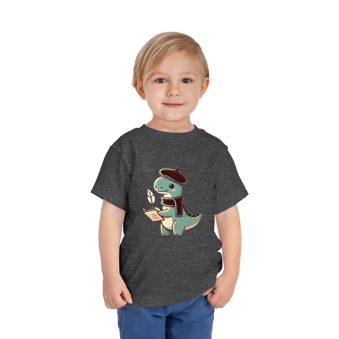 Dinosaur Author - Toddler Short Sleeve - Brightsee