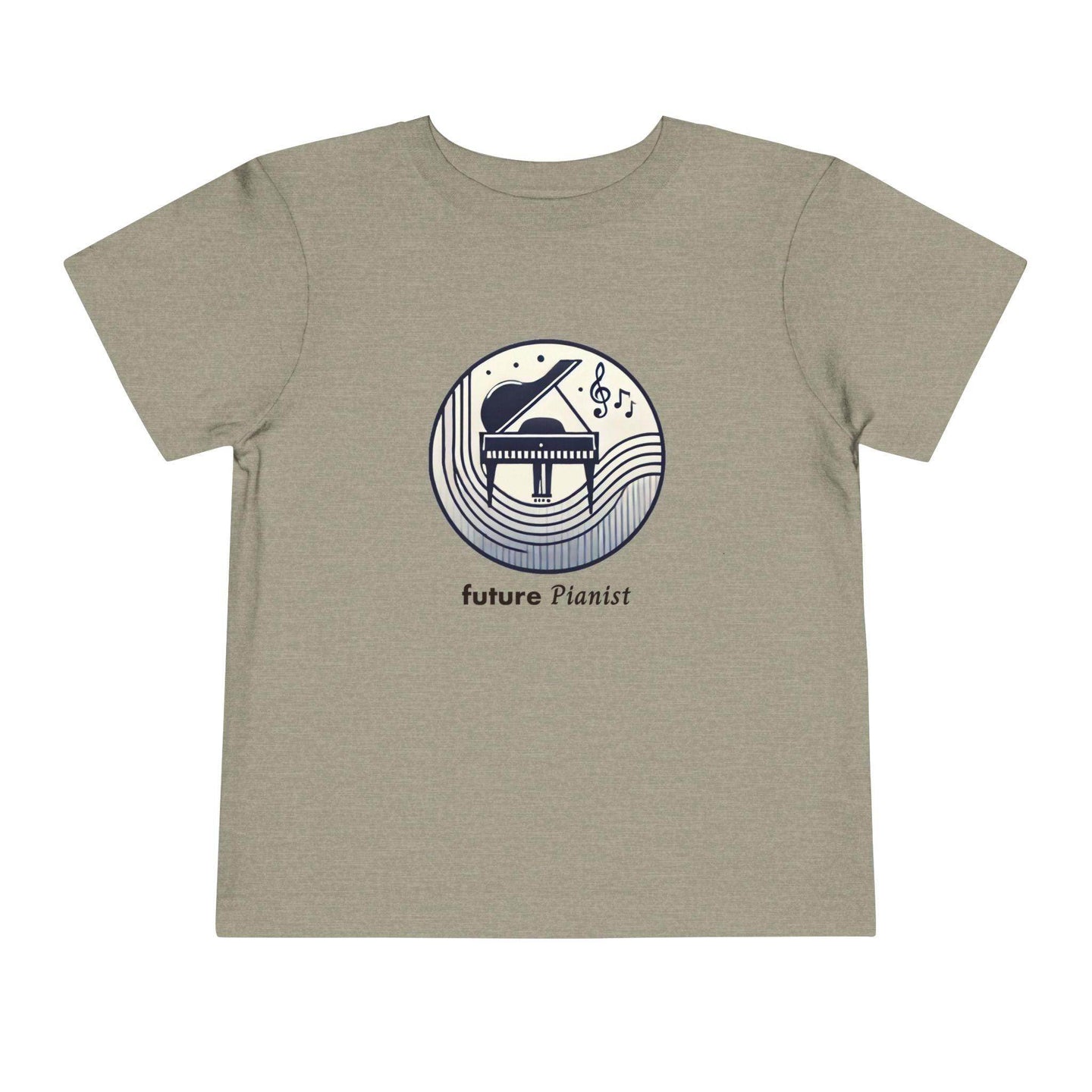 Future Pianist - Toddler Short Sleeve - Brightsee