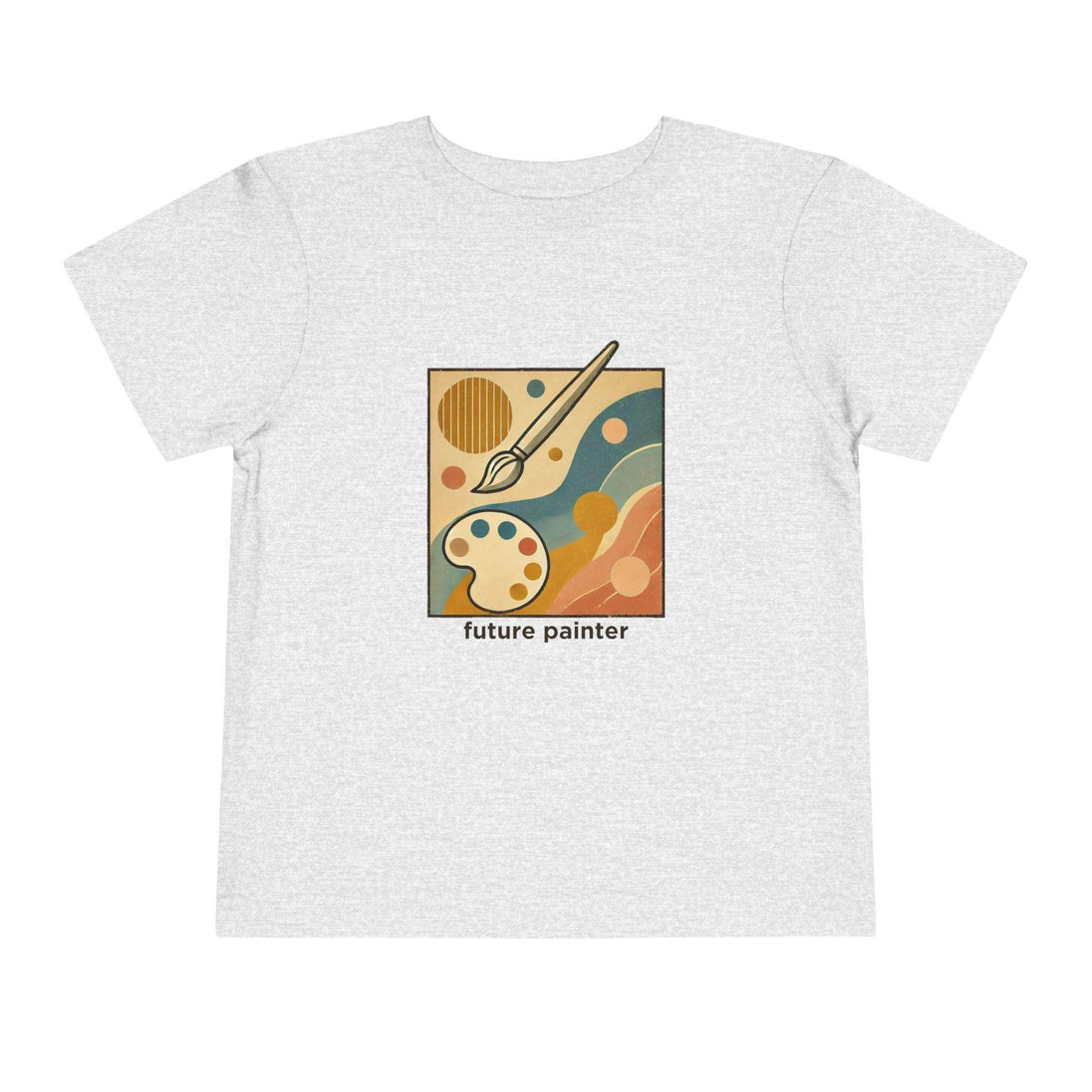 Future Artist Brushstrokes - Toddler Short Sleeve - Brightsee