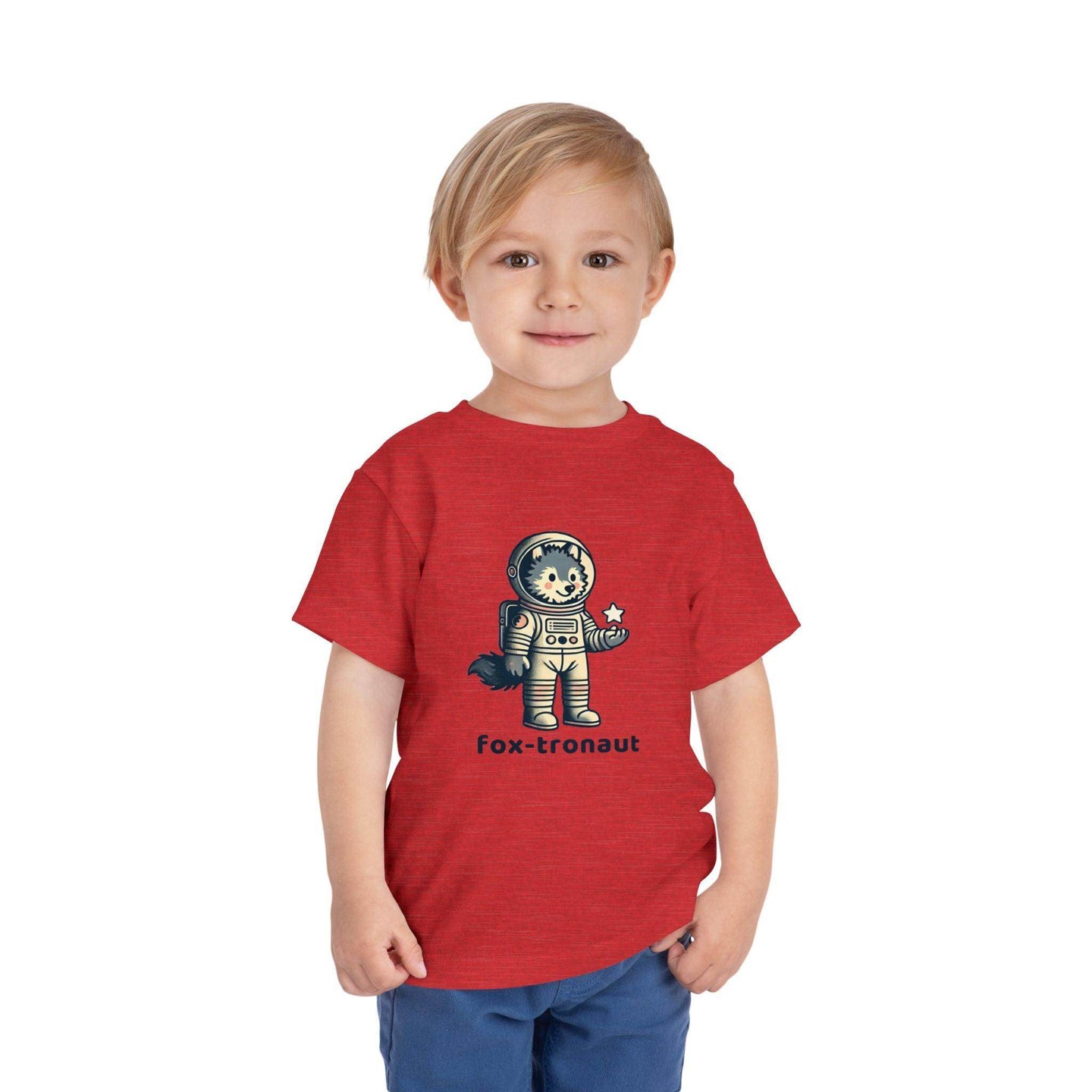 Fox-tronaut - Toddler Short Sleeve - Brightsee