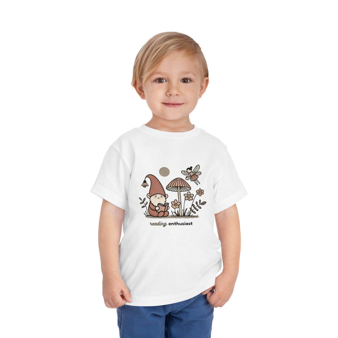 Reading Enthusiast Fantasy - Toddler Short Sleeve - Brightsee