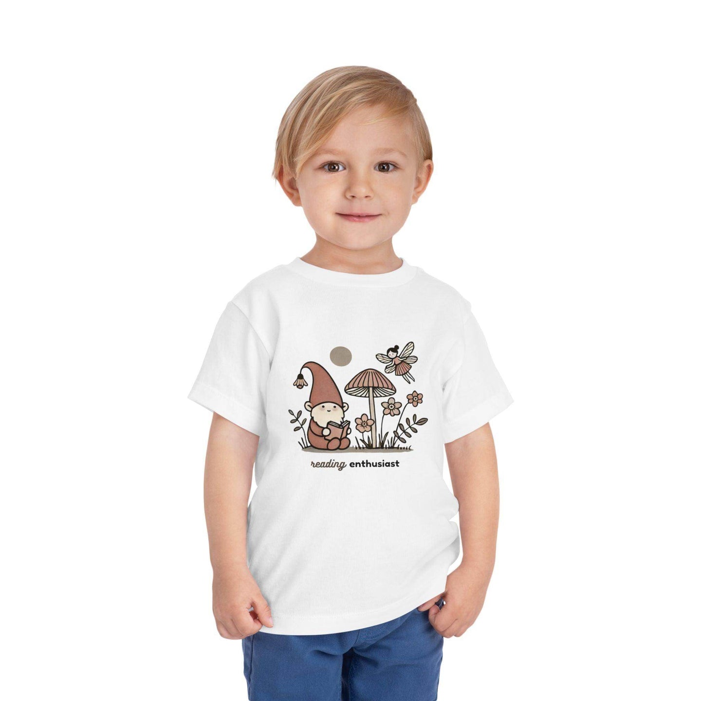 Reading Enthusiast Fantasy - Toddler Short Sleeve - Brightsee