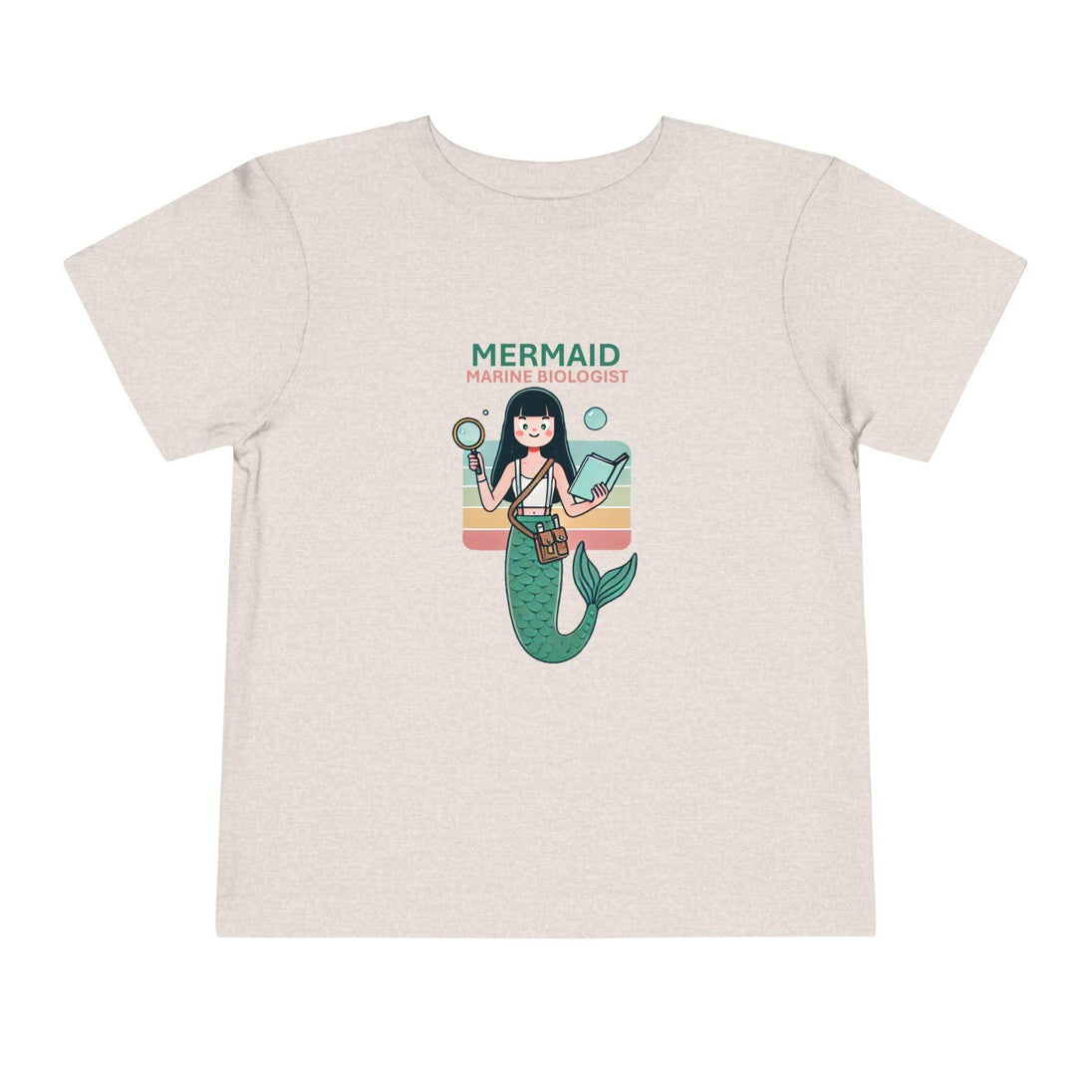 Mermaid Marine Biologist - Toddler Short Sleeve - Brightsee