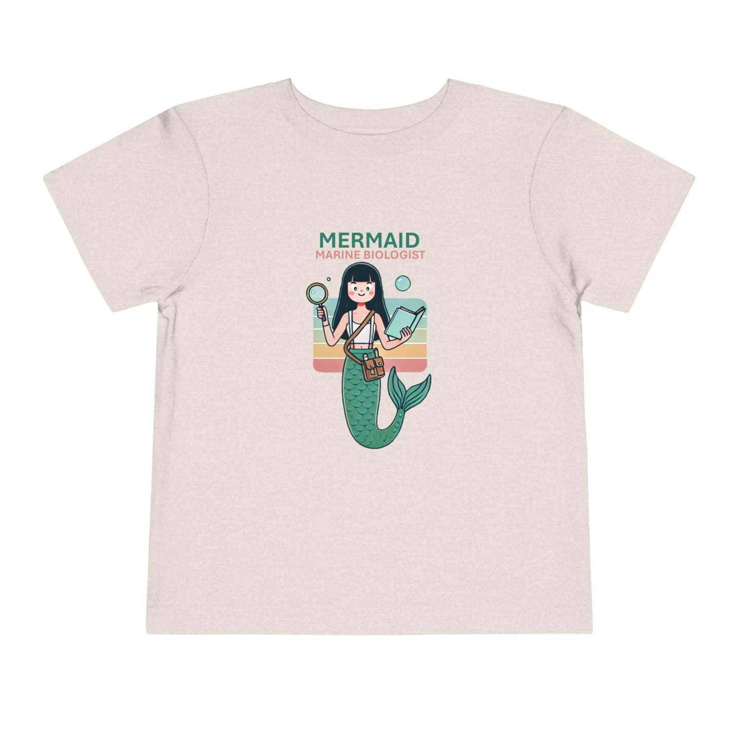 Mermaid Marine Biologist - Toddler Short Sleeve - Brightsee