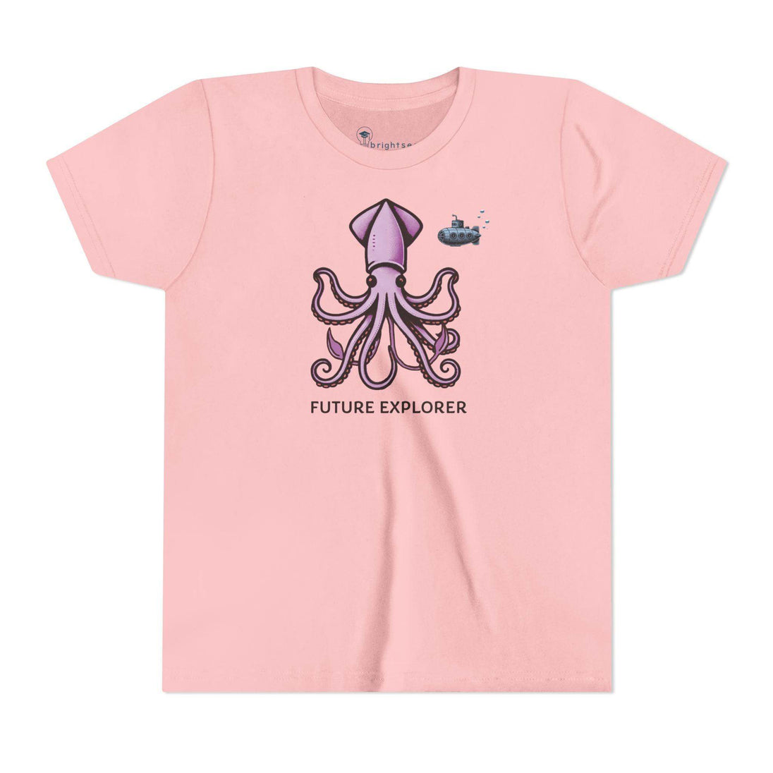 Future Explorer Squid - Youth Short Sleeve - Brightsee
