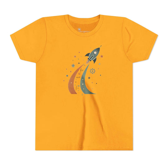 Math Spaceship - Youth Short Sleeve - Brightsee