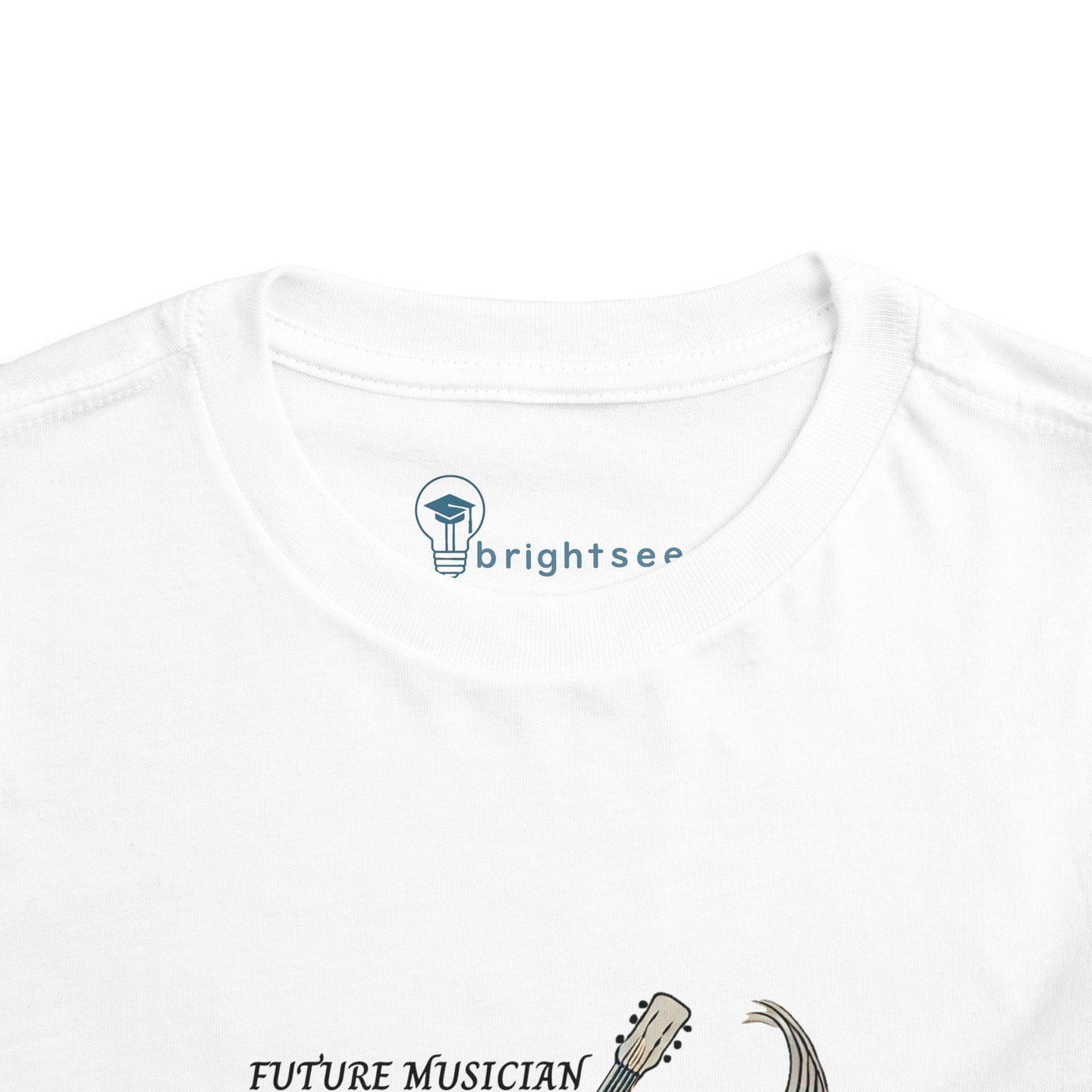 Future Musician Guitar - Toddler Short Sleeve - Brightsee