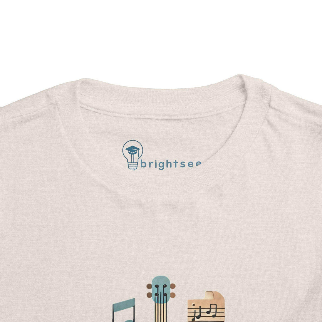 Future Musician Guitar Note - Toddler Short Sleeve - Brightsee