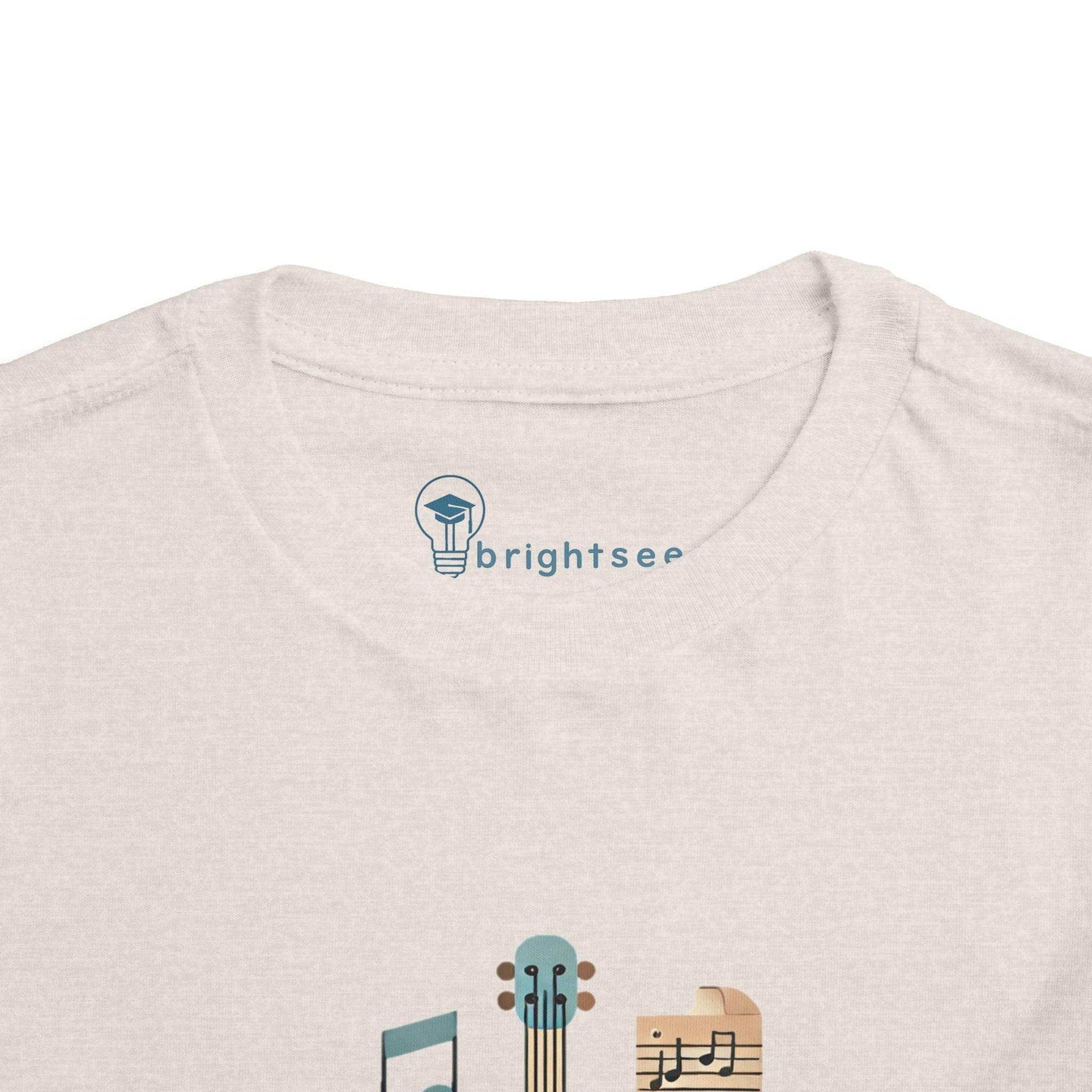Future Musician Guitar Note - Toddler Short Sleeve - Brightsee