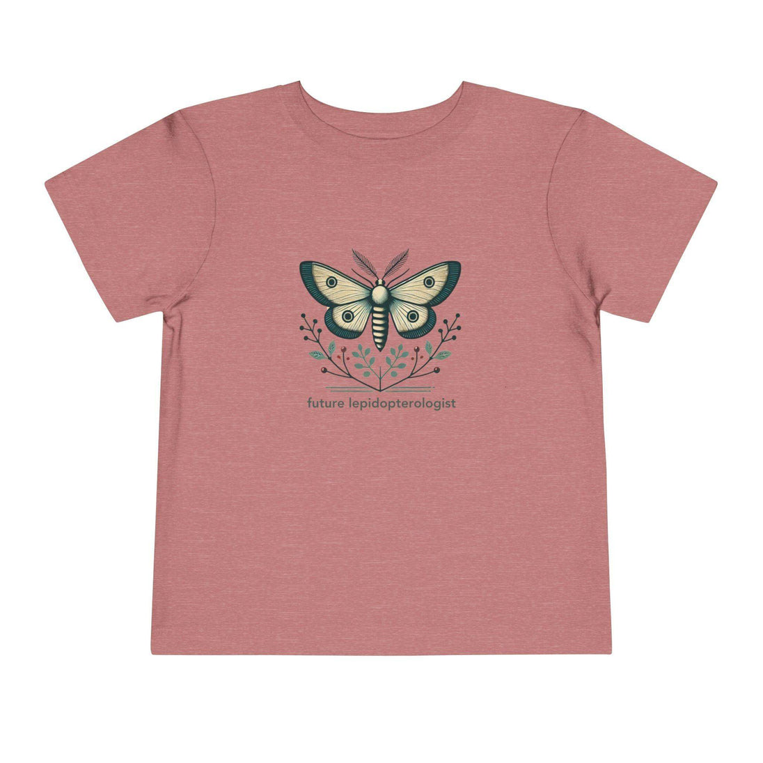Future Lepidopterologist Moth - Toddler Short Sleeve - Brightsee