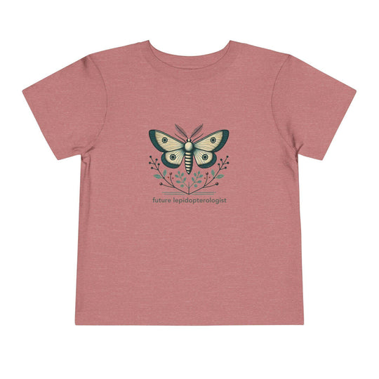Future Lepidopterologist Moth - Toddler Short Sleeve - Brightsee