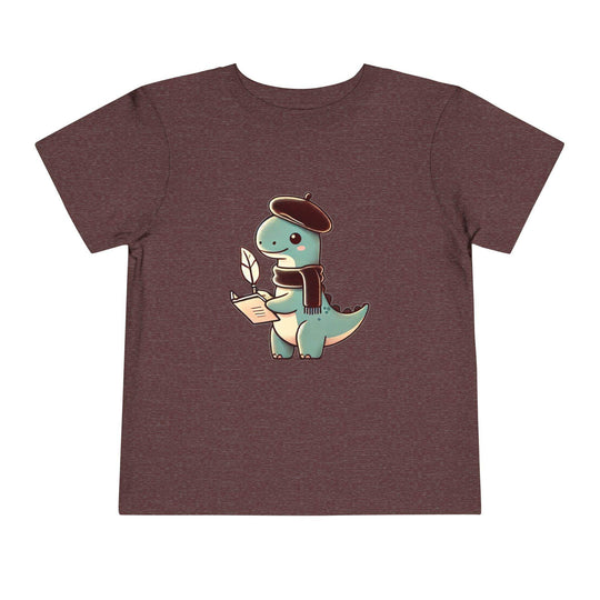 Dinosaur Author - Toddler Short Sleeve - Brightsee