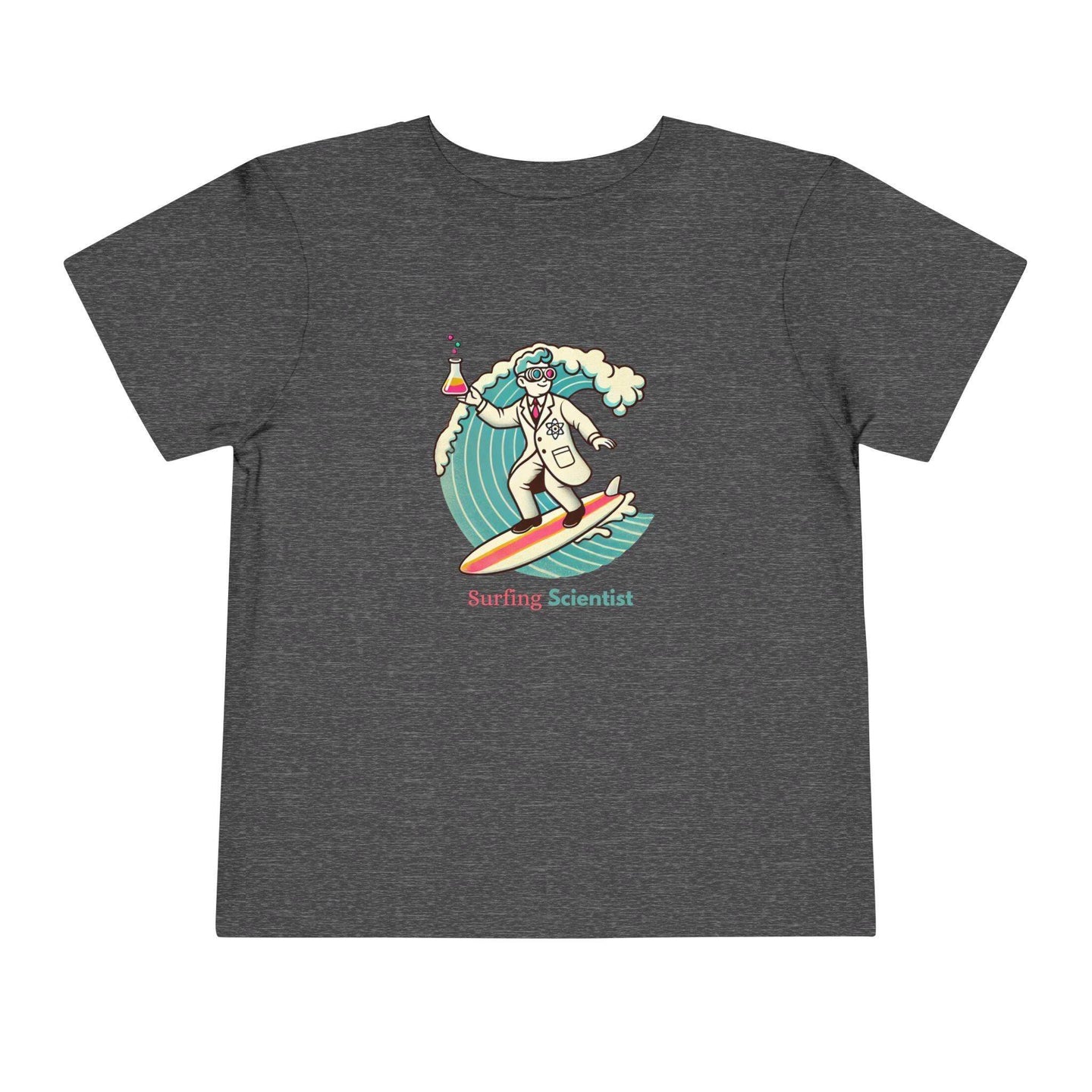 Surfing Scientist - Toddler Short Sleeve - Brightsee