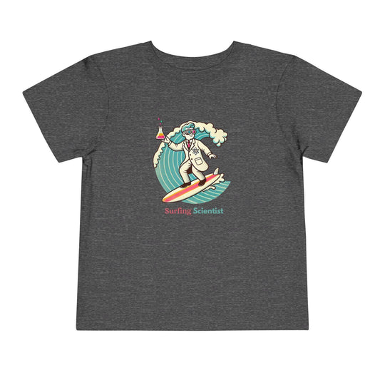 Surfing Scientist - Toddler Short Sleeve - Brightsee
