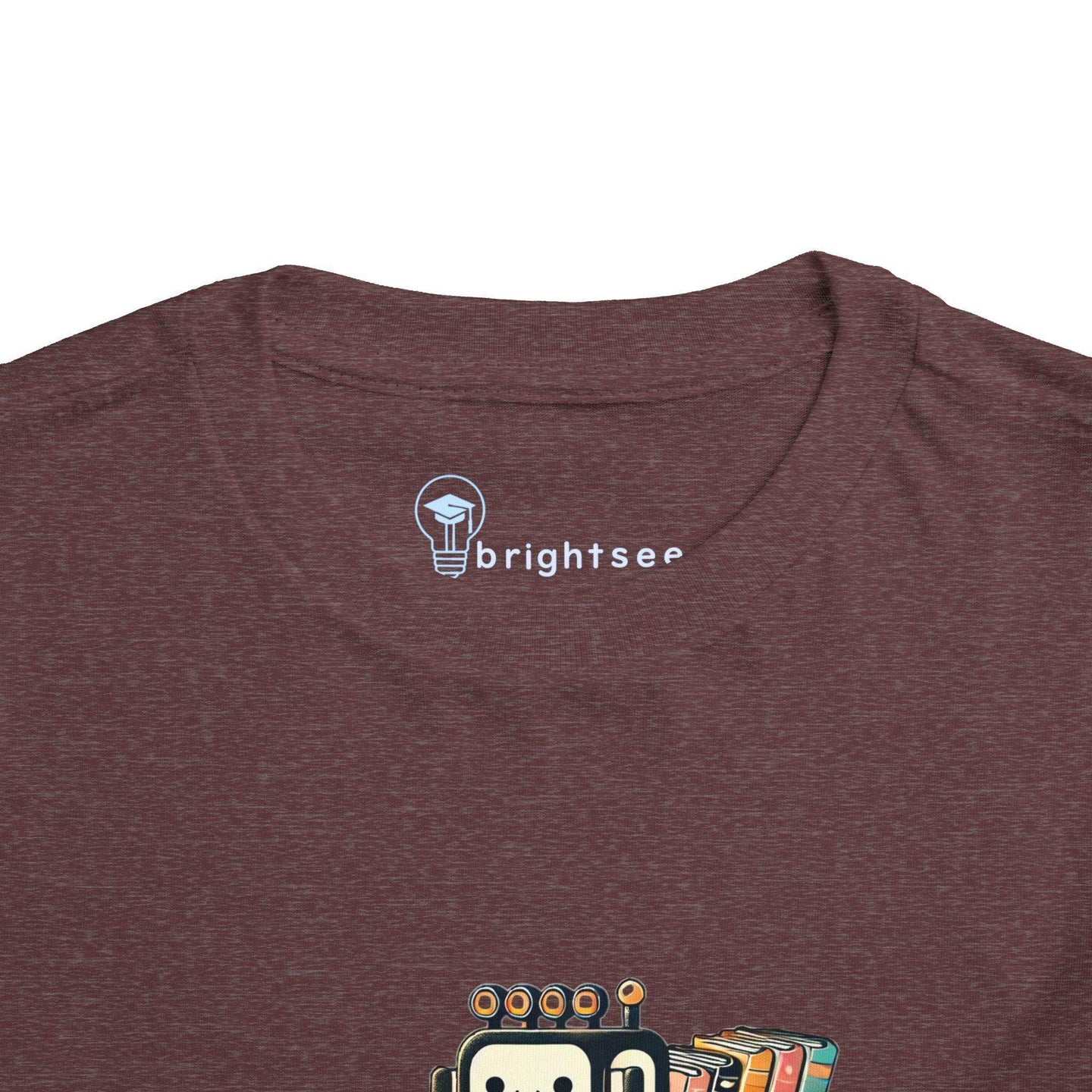 Book Delivery Bulldozer - Toddler Short Sleeve - Brightsee