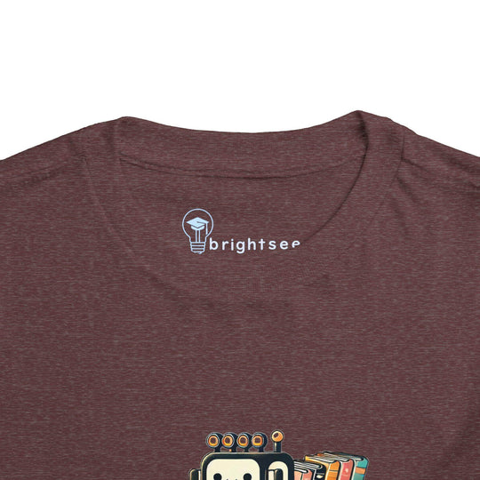 Book Delivery Bulldozer - Toddler Short Sleeve - Brightsee