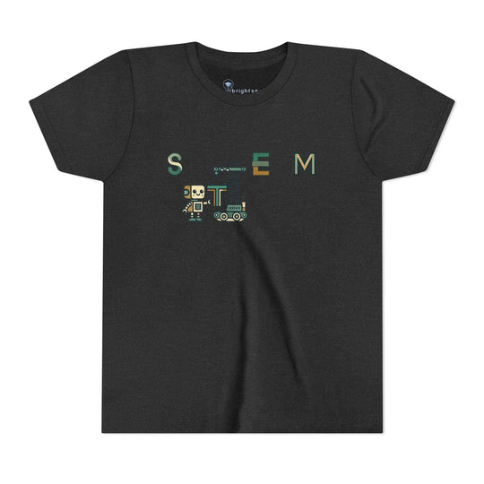 STEM Builder Crane - Youth Short Sleeve - Brightsee