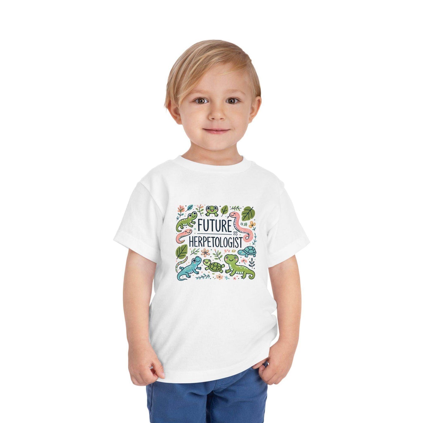 Future Herpetologist Cute - Toddler Short Sleeve - Brightsee