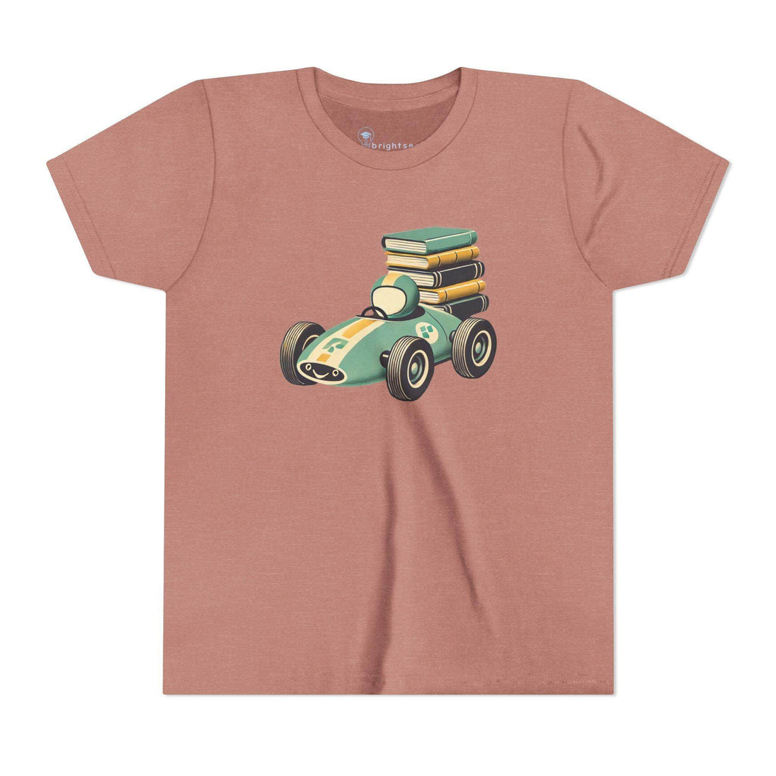 Book Delivery Race Car - Youth Short Sleeve - Brightsee